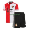 Maillot de Supporter Feyenoord Rotterdam Domicile 2021-22 Pour Enfant